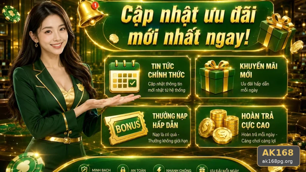 Hướng Dẫn Người Mới Kiểm Tra Giao Diện Ứng Dụng Di Động AK168: Đọc Tin Mới, Ưu Đãi Và Điều Kiện Khuyến Mãi Tại ak168pg.org