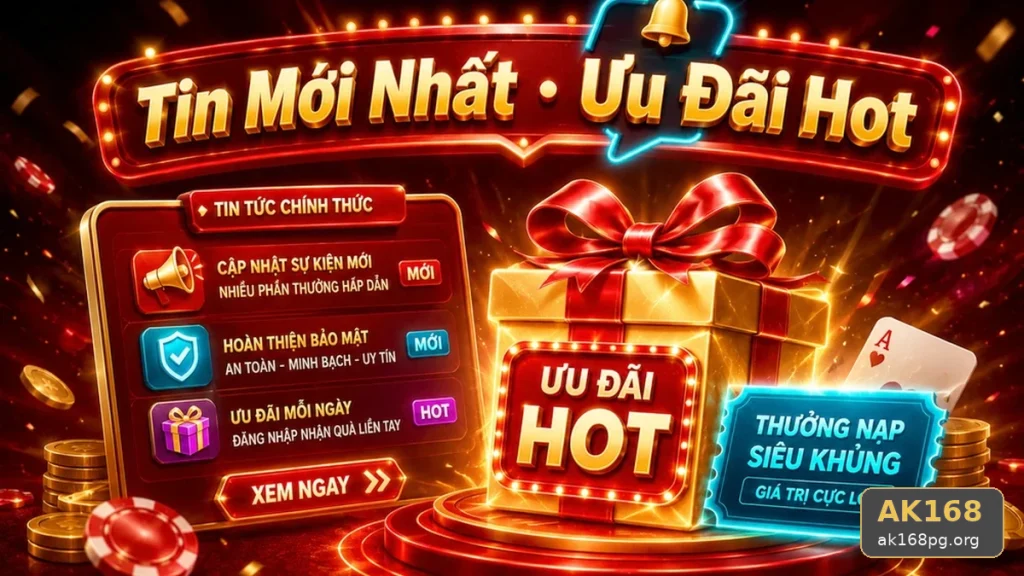 Hướng Dẫn AK168 Tại ak168pg.org: Phân Tích Dữ Kiện, Rủi Ro Và Giới Hạn Ngân Sách Khi Đọc Tin Mới, Ưu Đãi Trên Ứng Dụng Di Động